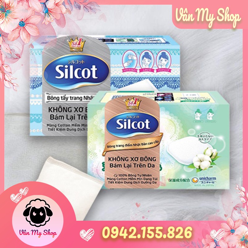 Bông tẩy trang Silcot 82m/66m