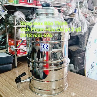 Bình chứa nước 20lít inox 304