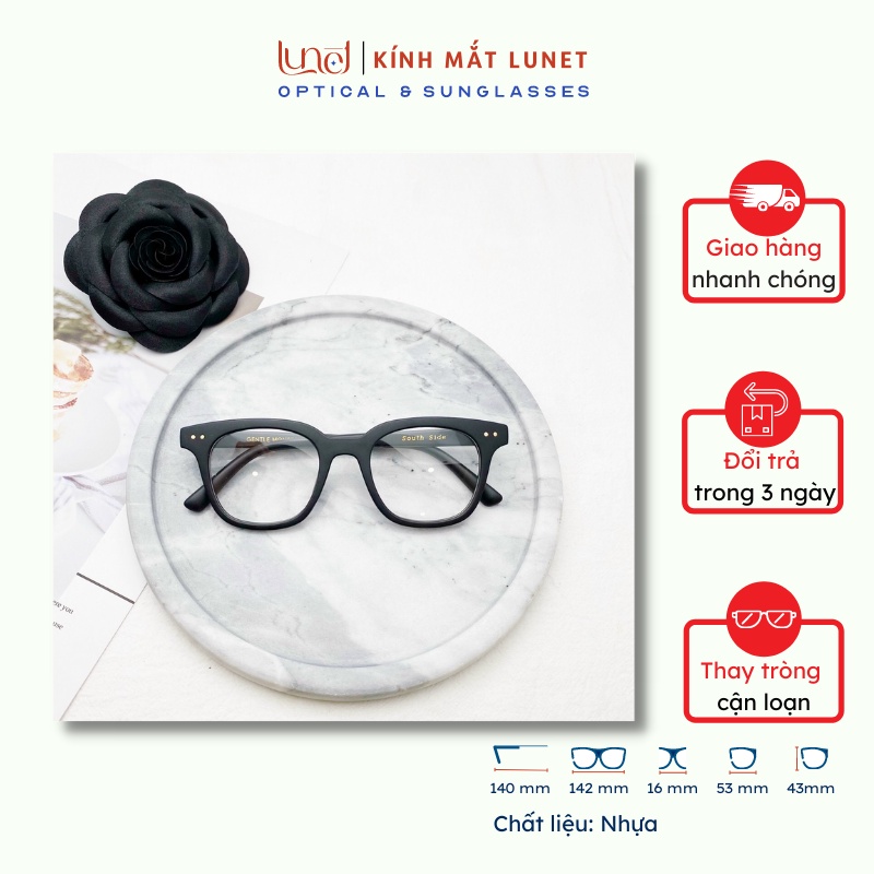Gọng nhựa V hottrend lunet bản lề kim loại chắc chắn_ V5002