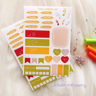 Bullet Journal Sticker - Basic Kit 1