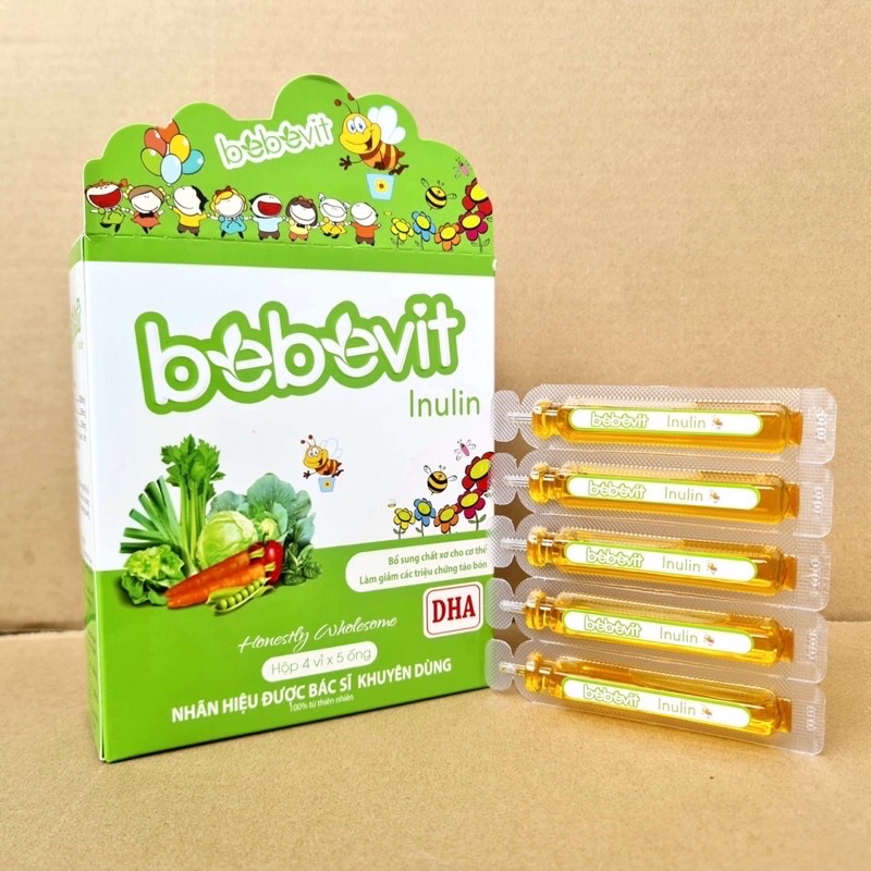 Bebevit inulin - bổ sung chất xơ, giảm triệu chứng táo bón