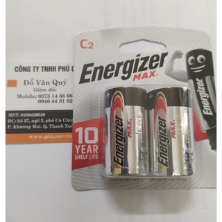Pin trung Energizer C vỉ 2 viên e93 lr14