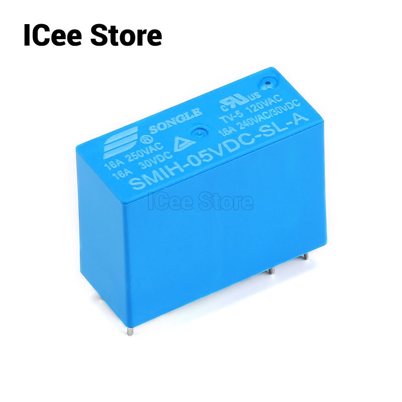 Bộ 5 Rơ Le SMIH SMIH-05VDC-SL-A SMIH-12VDC-SL-SL-A SMIH-24VDC-SL-SL-A 05 12 24 V 250V 16A 6PIN A