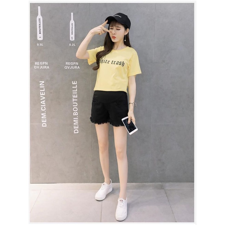 Quần bầu SOOC THÔ CẠP CAO có đáp bụng và chun chỉnh chất chuẩn đẹp QB57