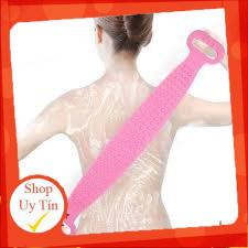 Dây Tắm Chà Lưng Silicon 2 Mặt (hàng chất lượng cao)