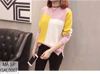 Áo len phối màu cao cấp