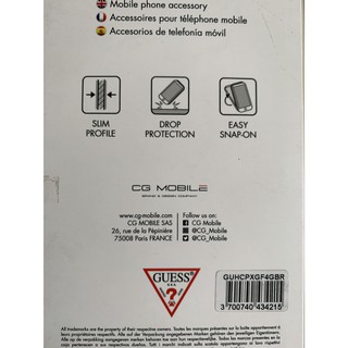 Ốp Lưng Iphone Xs/X - GUESS