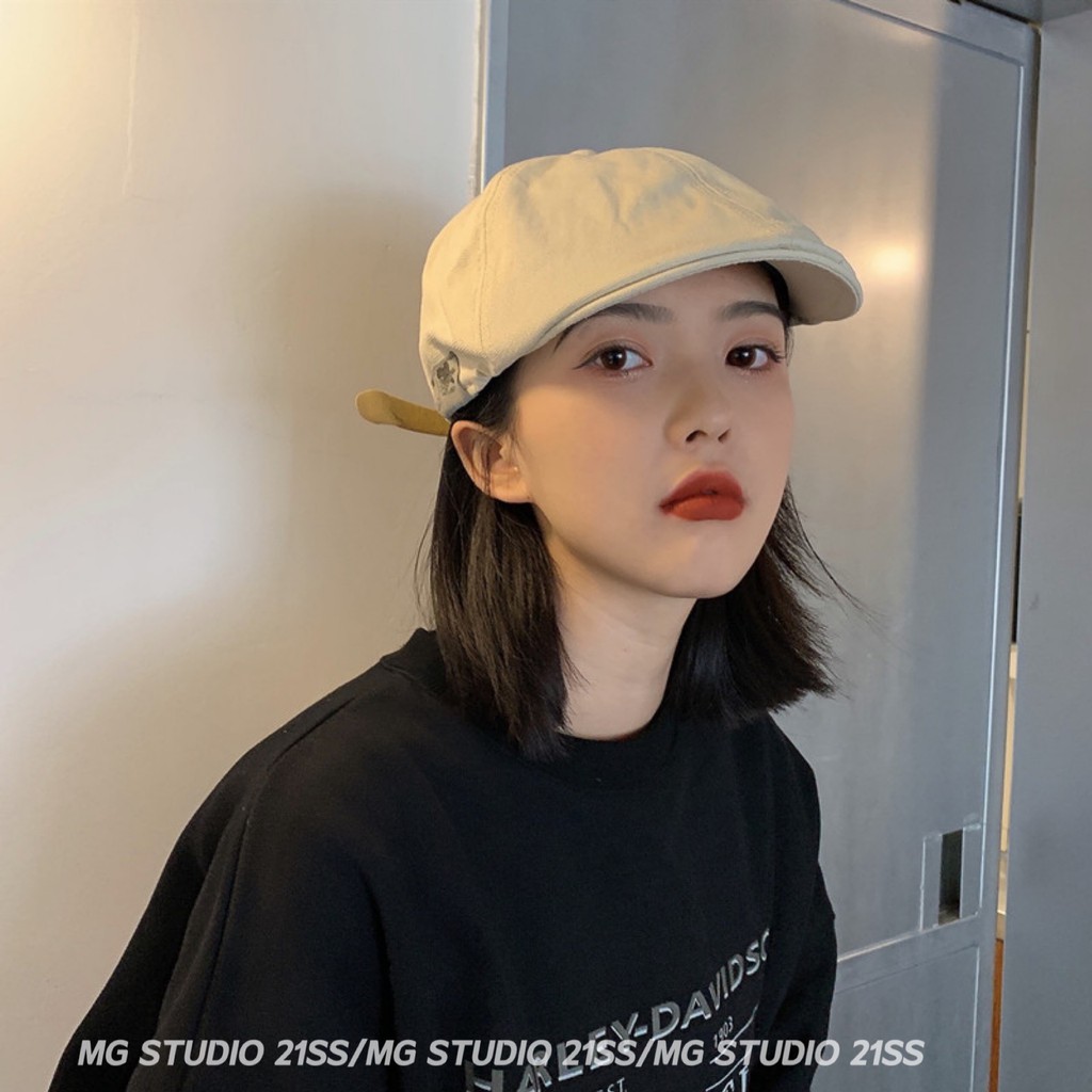 Mũ Nồi MG STUDIO Họa Tiết EST1973 Đính Bên Hông Thời Trang