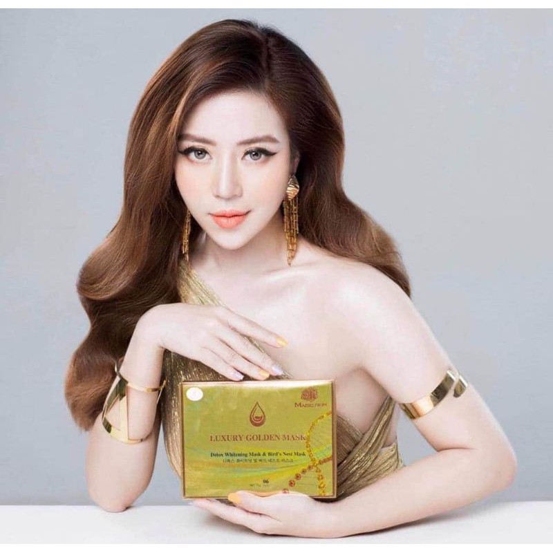 [Mã SR14MAY5 giảm 20K đơn 50K] MẶT NẠ CẤY TRẮNG THẢI ĐỘC CHỐNG LÃO HÓA MAGIC SKIN( nguyên 1 hộp 6 gói )