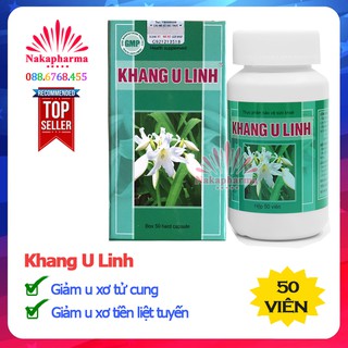 Khang U Linh - Hỗ trợ phòng ngừa u xở tử cung, u nang buồng trứng, giảm kích thước u lành tính