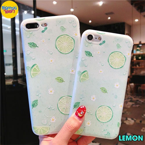 ỐP LƯNG DẺO ĐIỆN THOẠI HOA QUẢ 7/7Plus /6/6S/6S PLUS/6 PLUS/8/8PLUS/X/XS MAX- ỐP IPHONE