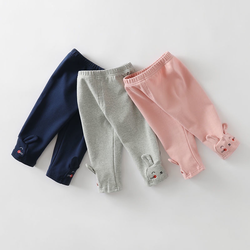 Quần Legging Thời Trang Xuân Thu Xinh Xắn Dành Cho Bé Gái