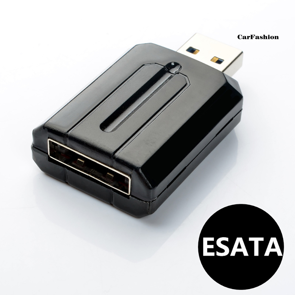 CDNP_USB 3.0 2.0 to ESATA/SATA External Bridge Adapter Converter 5Gbps for Laptop PC