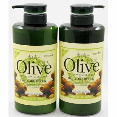 Combo 2 Chai Dầu Gội Và Dầu Xả Olive Hàn Quốc 800ml/ Chai