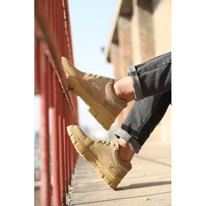 Giày bảo hộ ZG chống đinh, chống va đập, chống trơn trượt, cổ thấp, da bò lộn, thời trang,  chính hãng | BigBuy360 - bigbuy360.vn