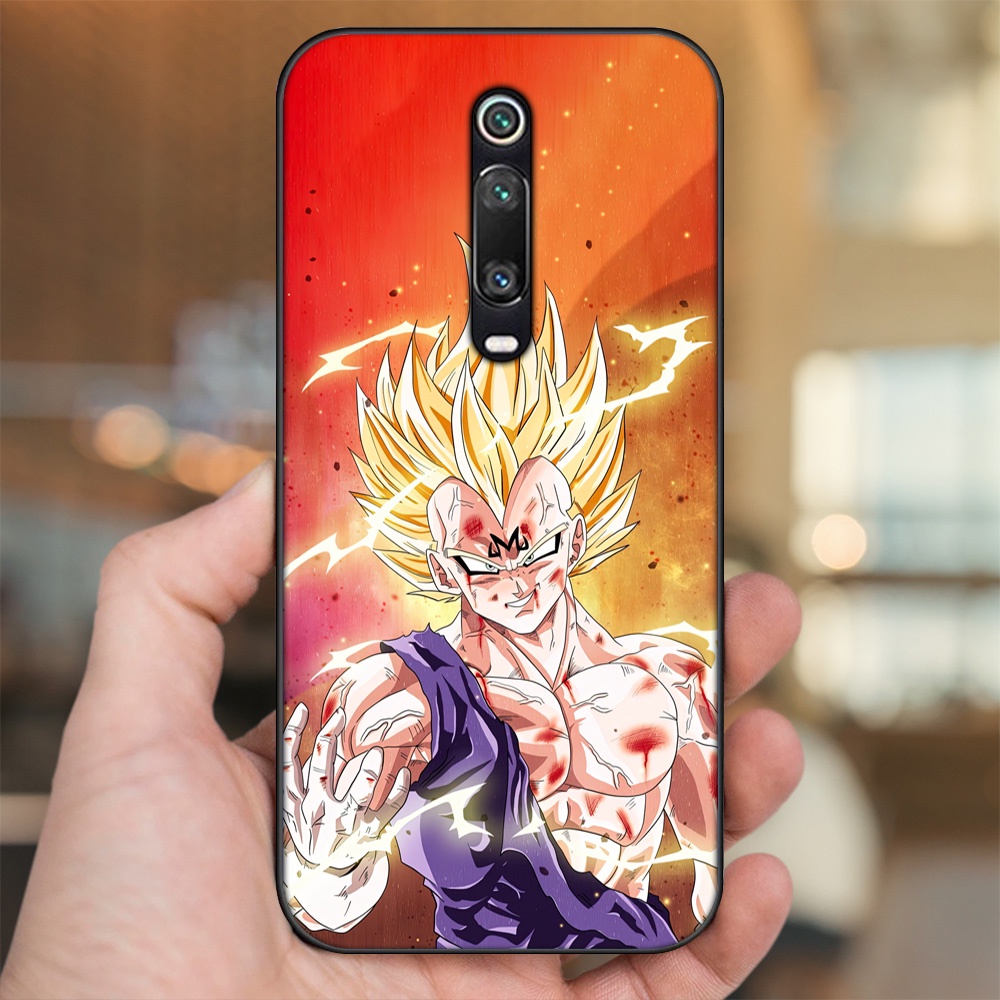 Ốp lưng Xiaomi K20, K20 Pro, Mi 9T viền đen in hình Vegeta Dragon Ball