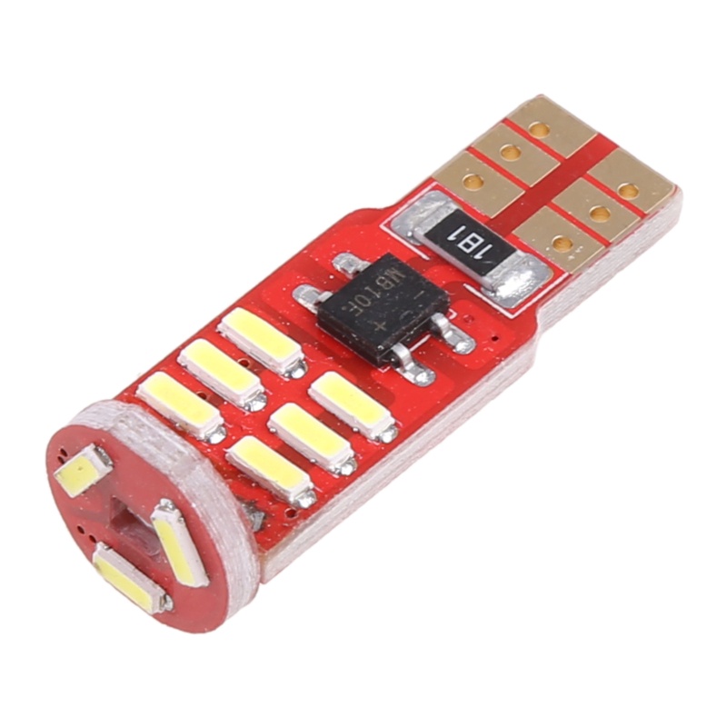 Bóng Đèn LED 15-SMD T10 W5W LED 5W5 4014 Ánh Sáng Trắng Chất Lượng Cao