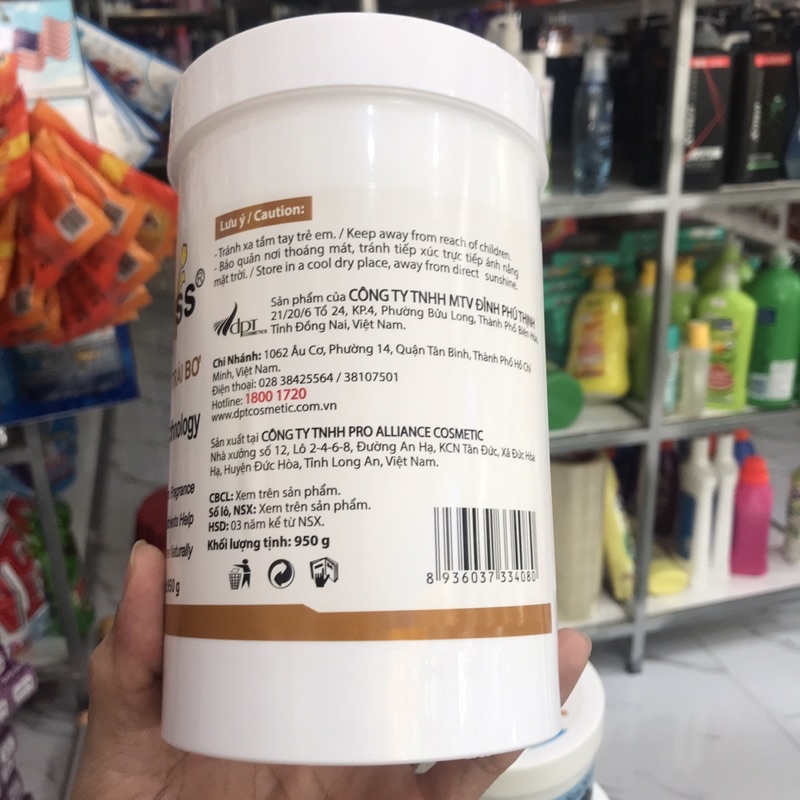 Kem Hấp Dầu O nalyss Dưỡng Chất Bơ 950g