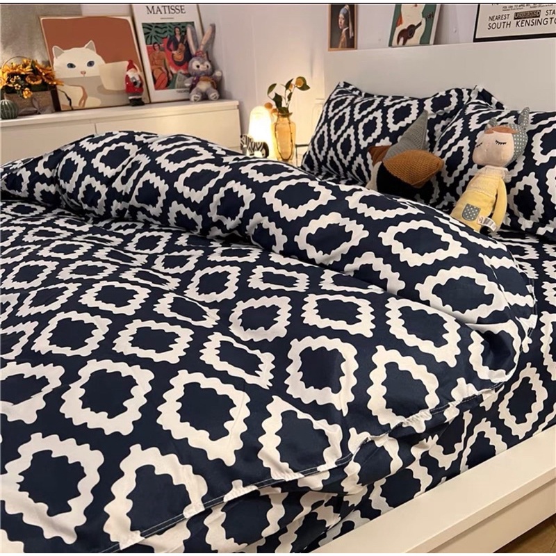 BST Vỏ Chăn Ga Cotton Poly Nhiều Hoạ Tiết - Chất Cotton Poly Đanh Vải - shinbedding