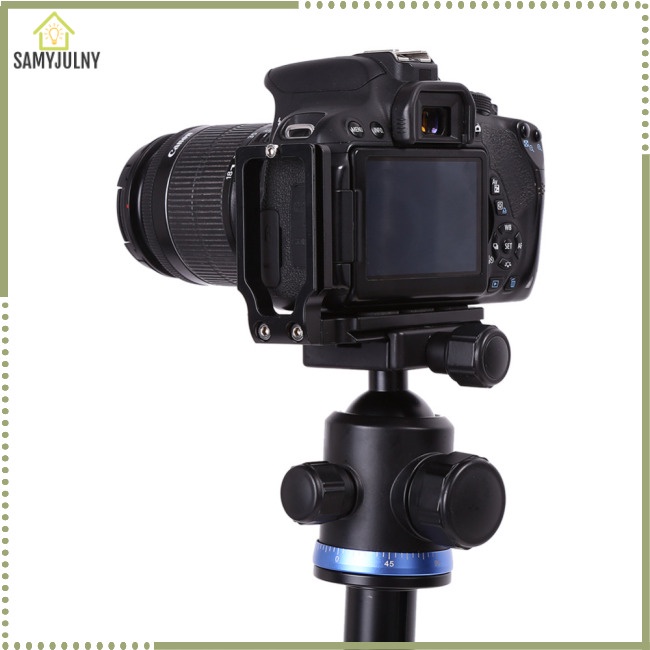 Ngàm Gắn Chữ L Cho Máy Ảnh Canon EOS 1200D 760D 750D 700D 650D 600D 70D 60D 5Ds 6D 7D 5D Mark