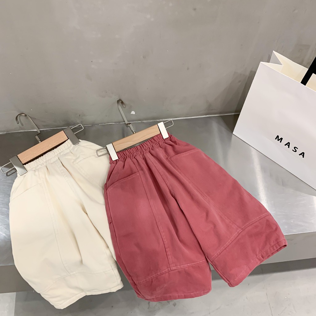 [Q031] Quần kaki ống rộng lót lông mịn sz 80-130