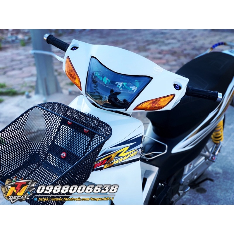 Tem xe Wave Alpha- Tem Wave R ghép crom