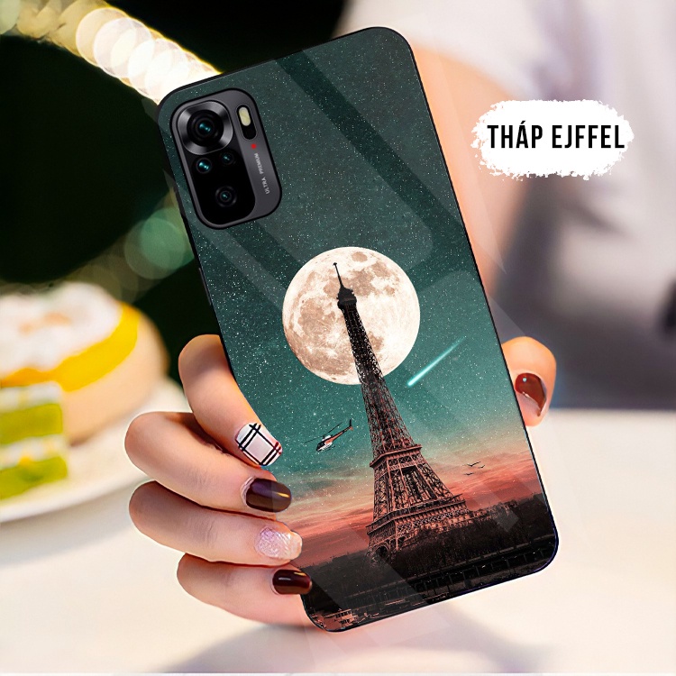 Ốp Lưng XIAOMI NOTE 10, NOTE 10S, NOTE 10 5G, NOTE 10 PRO Mặt kính cường lực cao cấp, sáng bóng, chất lượng
