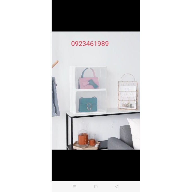 Hộp Nhựa Cứng Đựng Túi Cao Cấp Hàng Nhập Loại Đẹp