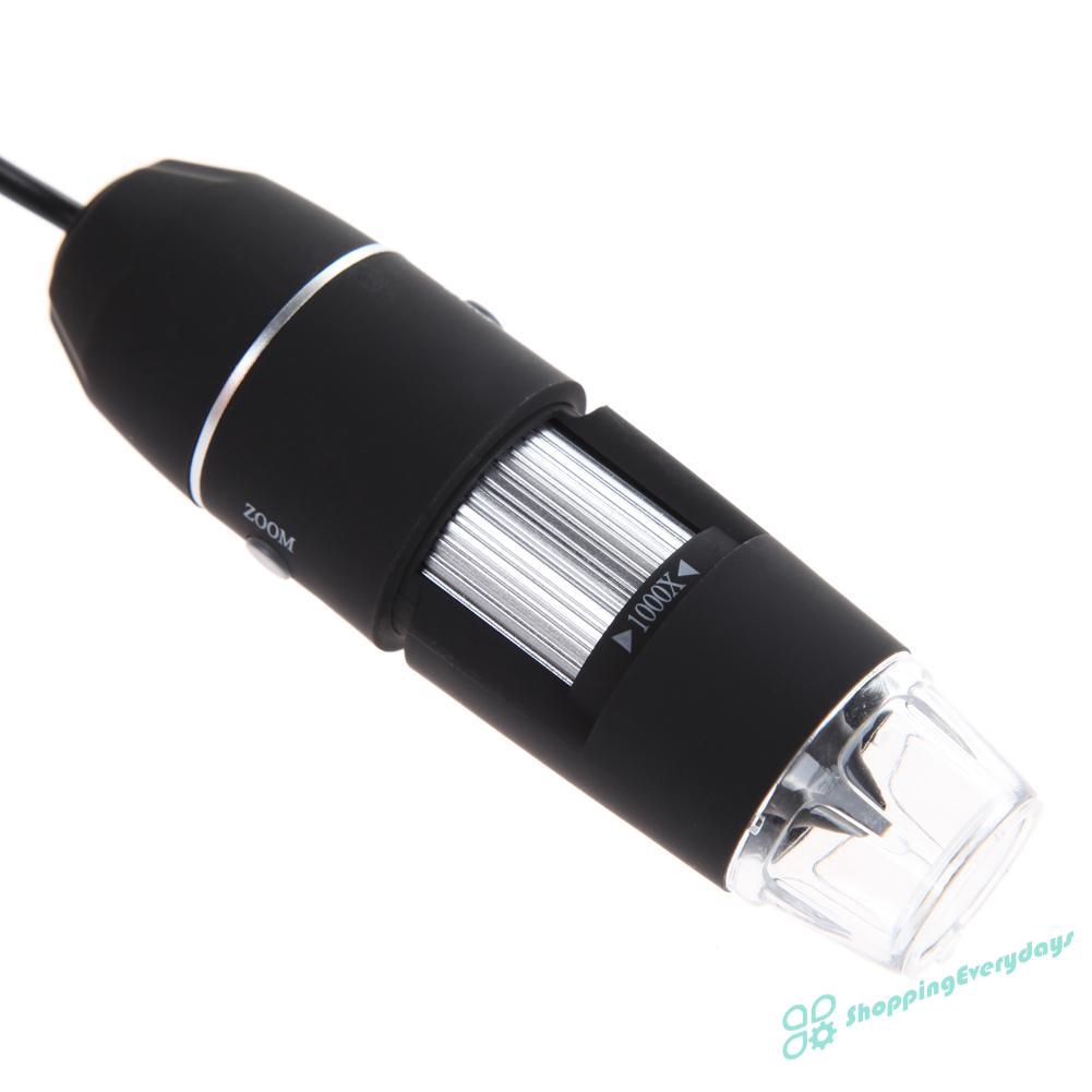 Kính hiển vi kỹ thuật số USB 1000 lần 8 bóng LED 2mp | BigBuy360 - bigbuy360.vn