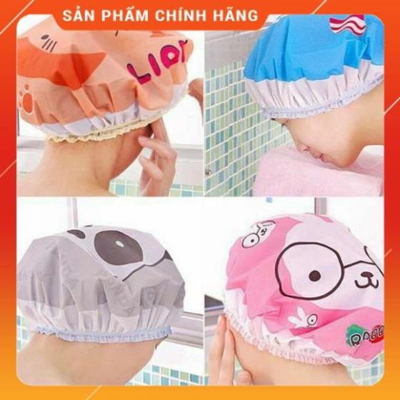 Mũ Trùm Tóc, Ủ Tóc Hình Thú Xinh Xắn Tái Sử Dụng Nhiều Lần