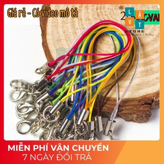 [FREESHIP TỪ 50K] [Có Video - Handmade] 17 Màu Móc Khóa Sợi Vải Có Càng Cua Phía Trước - Giá Rẻ Bất Ngờ