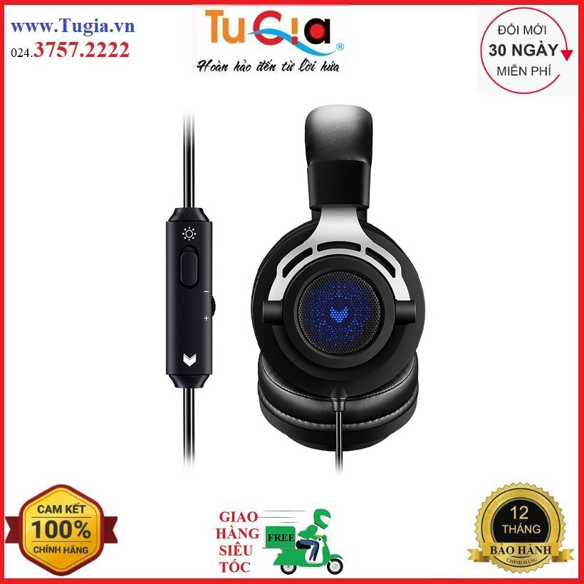 [Mã SKAMA07 giảm 8% đơn 250k]Tai nghe Gaming Headset Rapoo VH150 - Hàng chính hãng