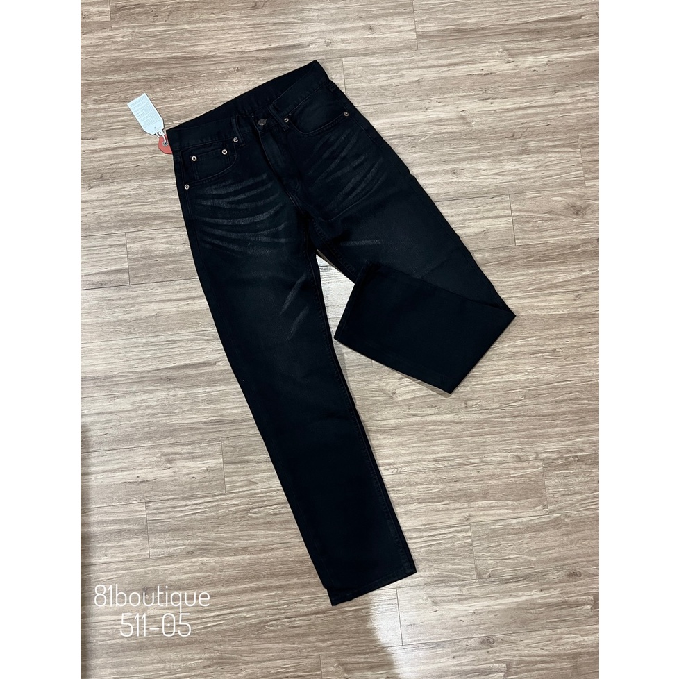 Quần jean nam mẫu mới - Quần Jean màu đen mài - THEO DÕI SHOP GIẢM 10%