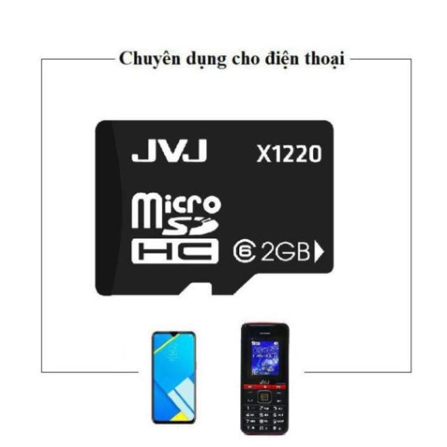 Thẻ nhớ JVJ 2G C10 tốc độ cao microSDHC