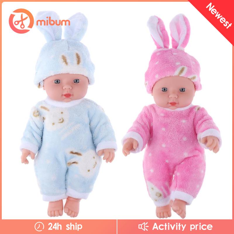 Búp Bê Em Bé Sơ Sinh 30cm Đầy Đủ Bằng Vinyl