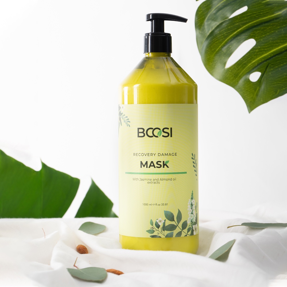 Mặt nạ dưỡng sinh Bcosi phục hồi tóc hư tổn và bảo vệ da đầu Bcosi Recovery Damage Mask 500/1000ml