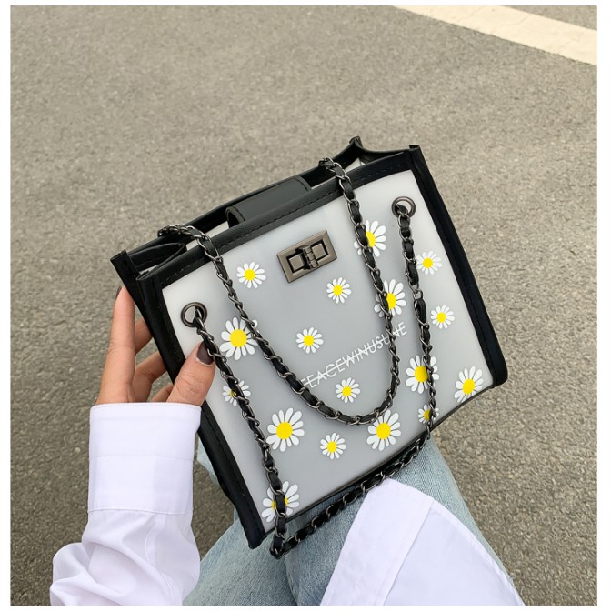 Túi Nữ  Hoa Cúc Hot Trend Xinh Xắn