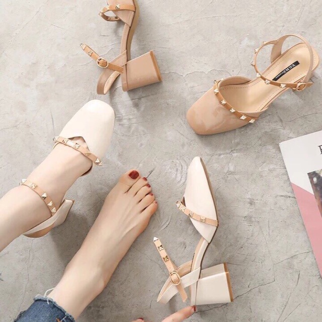 Giày tiểu thư quai đinh