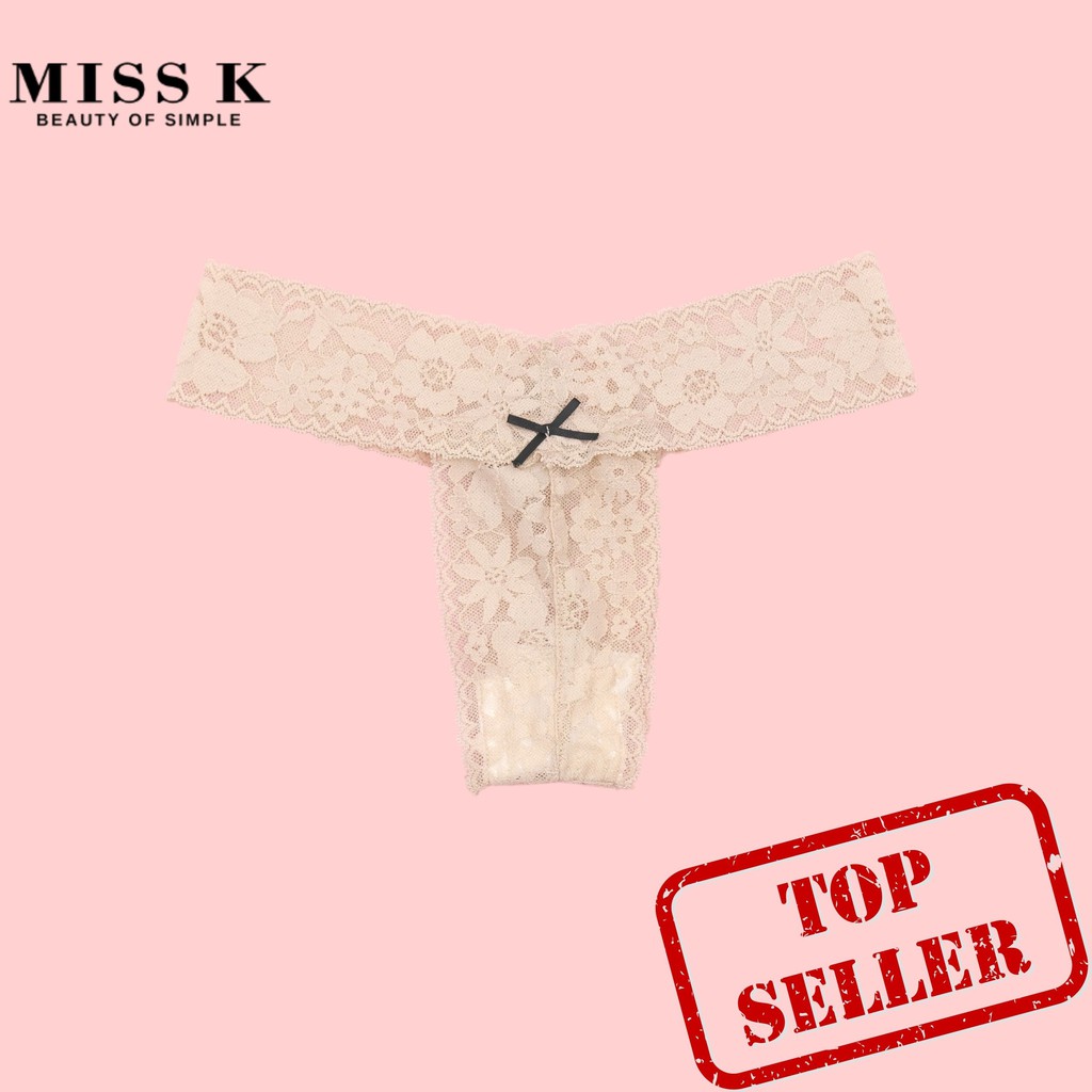 Quần lót ren Bikini style thương hiệu Miss K U017