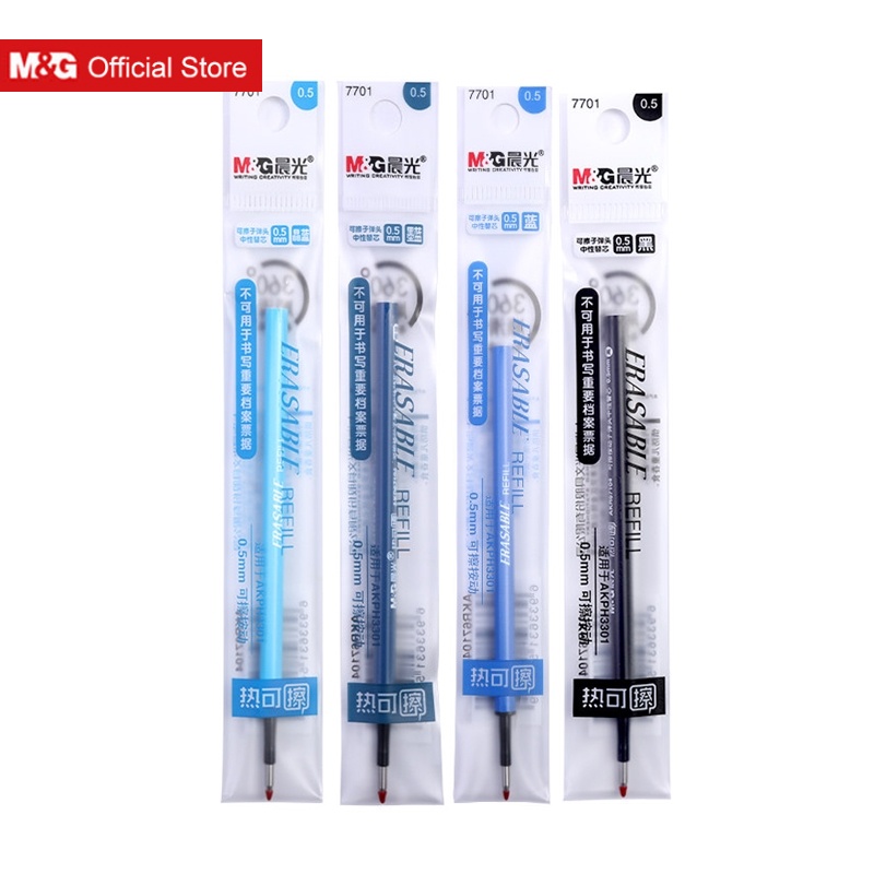 Ruột bút mực gel M&G 7701 có thể xóa tiện lợi