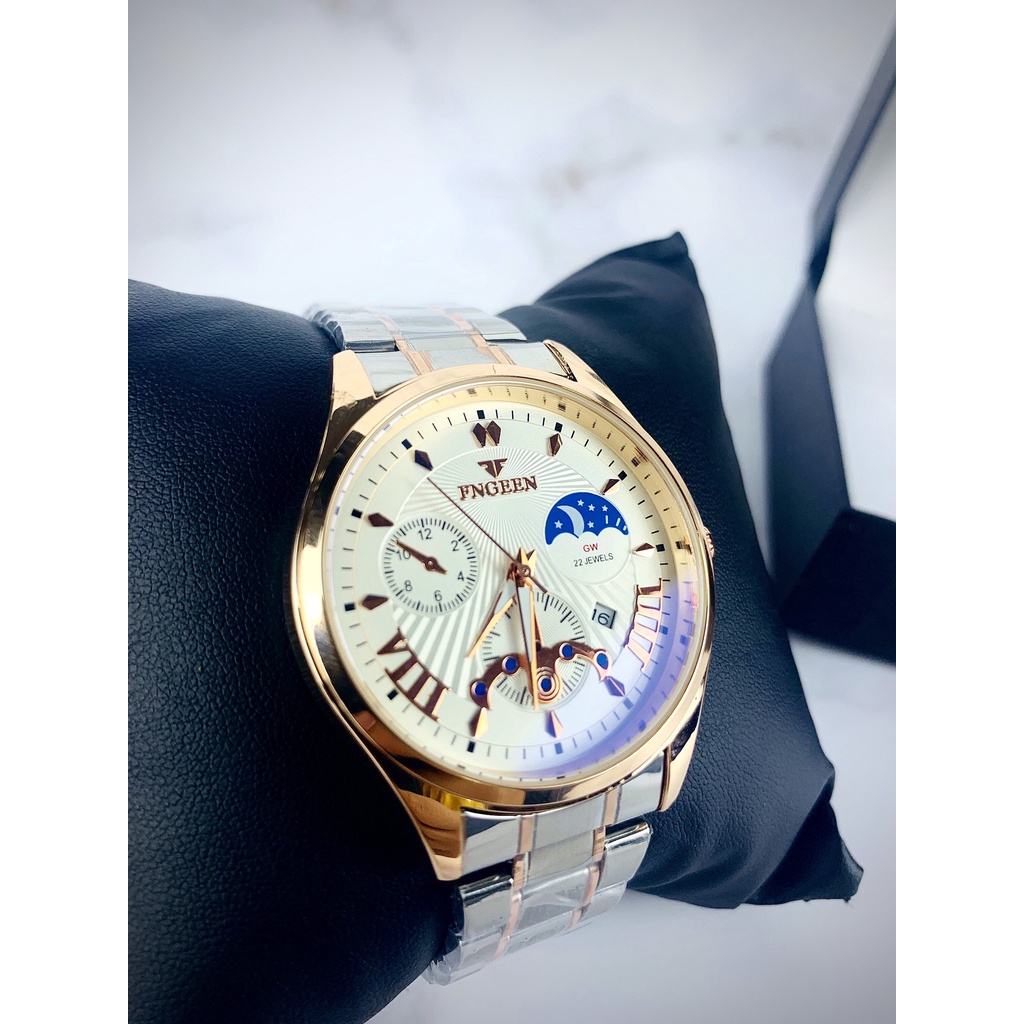 Đồng Hồ Nam FNGEEN GW Chính Hãng Cao Cấp Kim Dạ Quang Dây Thép Không Gỉ Chống Nước Chống Xước Bảo Hành 12 Tháng | BigBuy360 - bigbuy360.vn