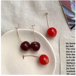 Bông Tai Cherry Đỏ (ảnh thật)