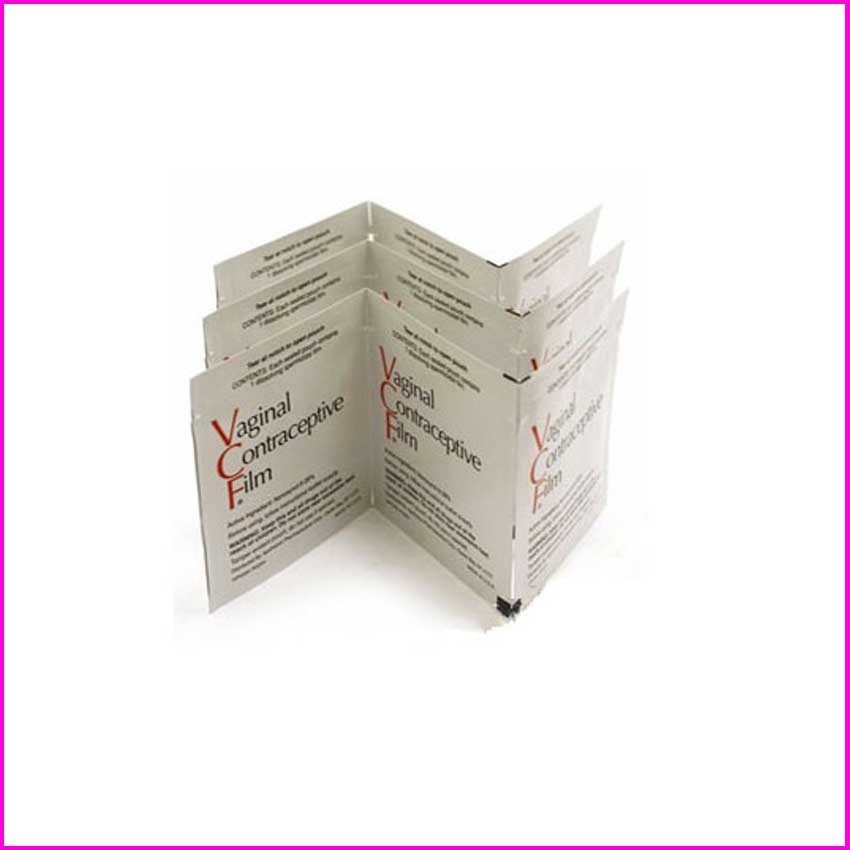 Màng Film tránh thai cao cấp VCF - Hộp 9 miếng