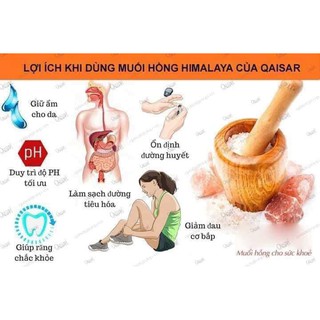 (HÌNH ẢNH THẬT) MUỐI HỒNG HIMALAYAN QAISAR