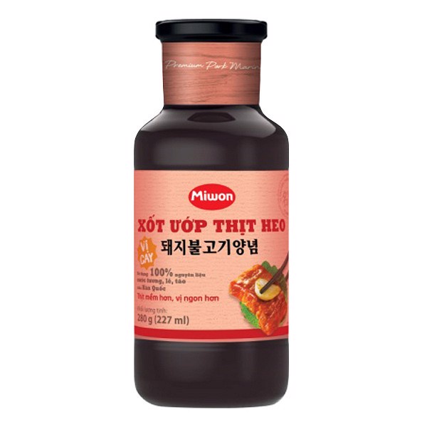 Sốt Ướp Thịt Heo Cay Miwon 280G