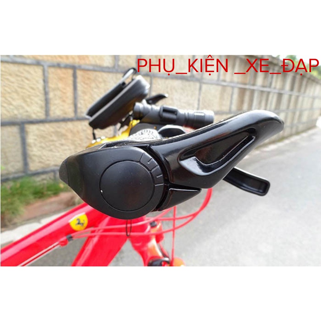 Bộ 2 Bọc Cầm Tay Lái Xe Đạp Cao Su Chống Trơn Trượt, Tay nắm sừng trâu xe đạp 2 màu cao cấp