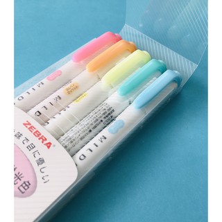 Bộ bút dạ hightlight Zebra Mildliner