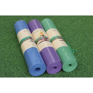 Thảm Tập Yoga TPE 1 Lớp - 6mm Siêu Bền , Siêu Đẹp