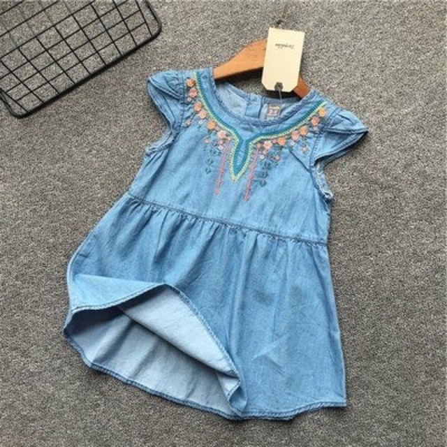 Freeship 99k TQ_Váy jean