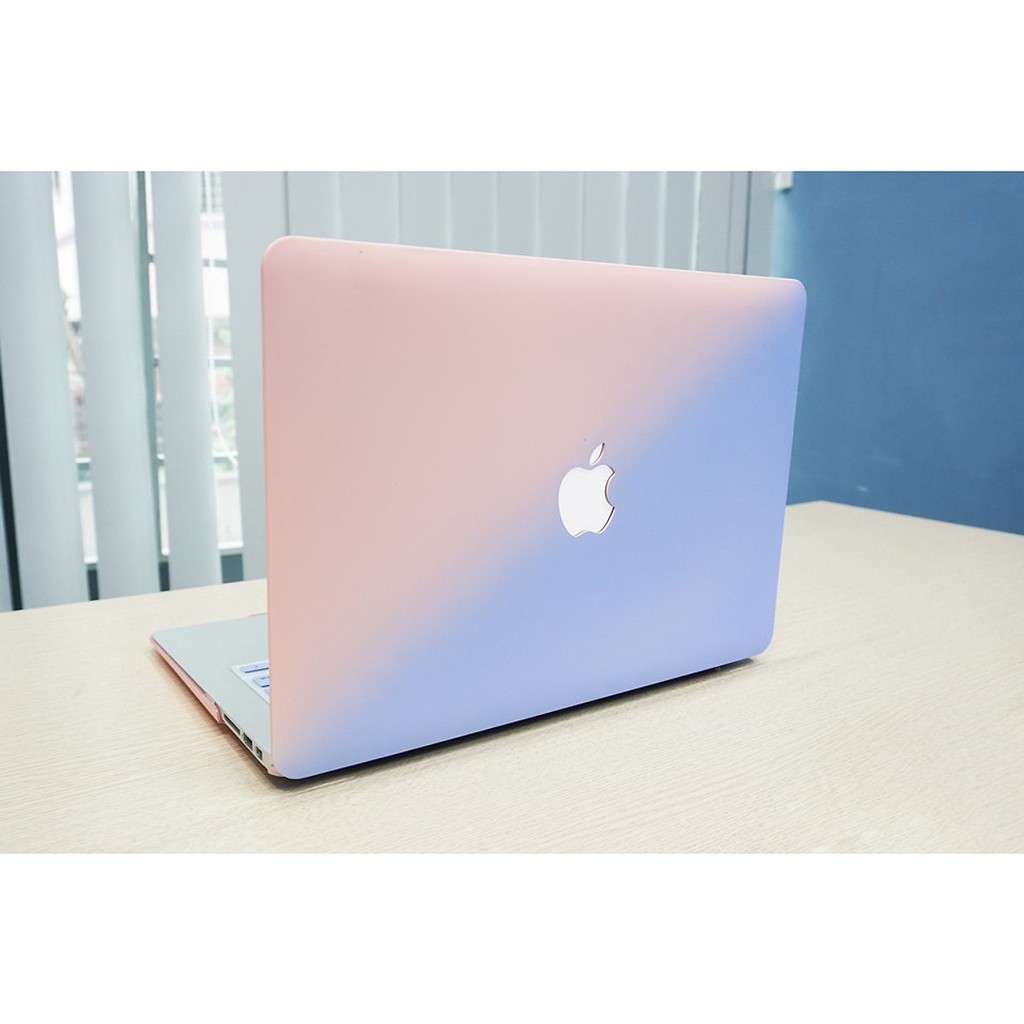 Case ,Ốp Macbook Màu Ombre Đủ Dòng (Tặng Kèm Nút Chống Bụi + Chống gãy đầu dây sạc )